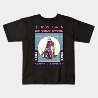 Azure Siegfried | Trails Of Cold Steel Kids T-Shirt